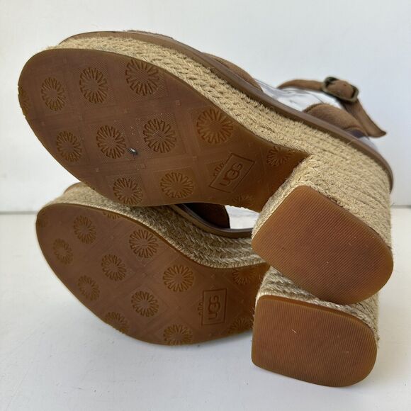 UGG Brown Platform Heels - Picture 6 of 9